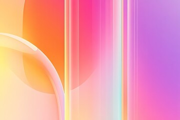 Obraz premium Abstract vibrant colorful shapes