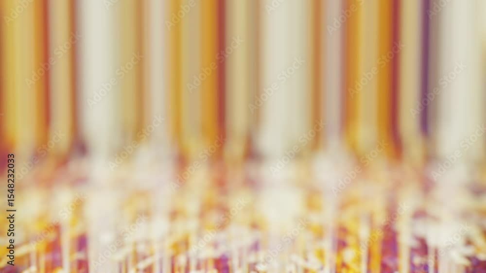 Aufkleber abstract animated background. moving multicolored blurred stripes. 3d render looped animation