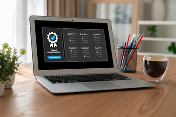 Online product certification, marking a key achievement. Demonstrates commitment to quality and...