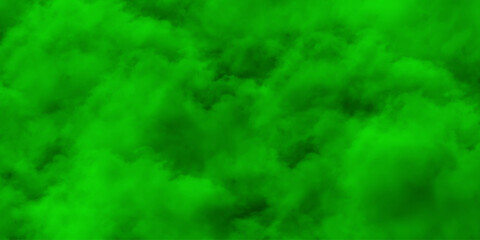 Green Smoke Cloud Background. Abstract Foggy Texture. Neon Green Cloudy Pattern Fog Texture. Vibrant Green Cloud Texture Background