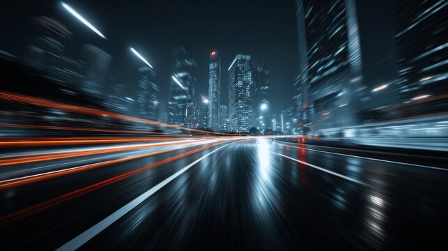 Future sense of cool automobile advertising background