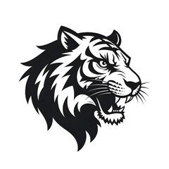 Obraz premium vector logo tiger head mascot 