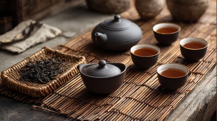 Chinese Style Tea Set and Tea Ceremony Culture