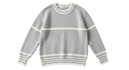 Isolated striped sweater