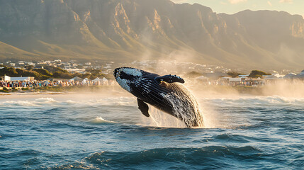 Amid the golden light of early morning, the Hermanus Whale Festival radiates serenity and purpose.