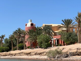 Beautiful videos of channels, hotels, beaches, embankments, bridges of El Gouna, Hurghada, Red Sea, Egypt, North Africa