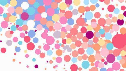 Seamless pattern with balloons