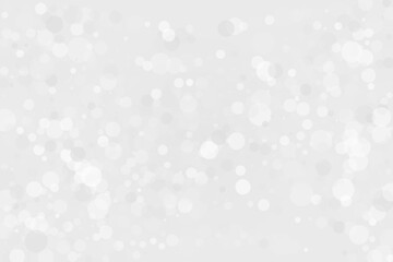 Clear, light bokeh background. Scalable vector illustration. Pattern with circles of different scale and transparency with overlap. White, grey background for banners, web pages, ads, Wallpapers