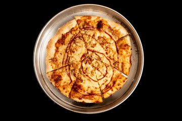 Barbecue chicken pizza