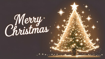 Christmas Tree Greeting Card Image