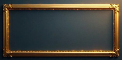Soft, rounded corners on square golden frames, elegant design , template, elegant, vintage