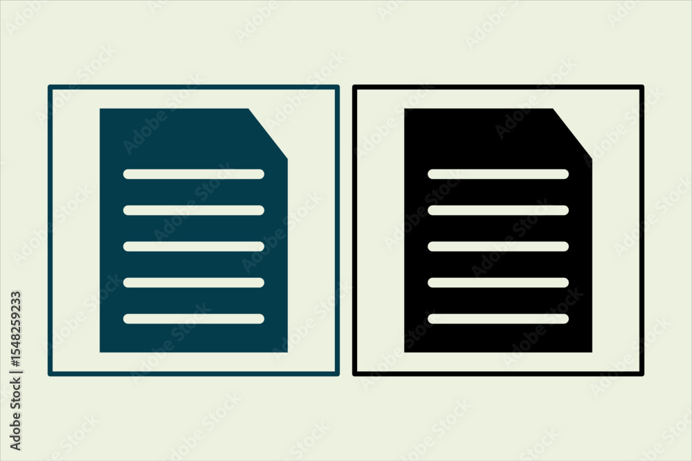Poster document icon. icon related to ui elements. suitable for web site, app, user interfaces,element, pri
