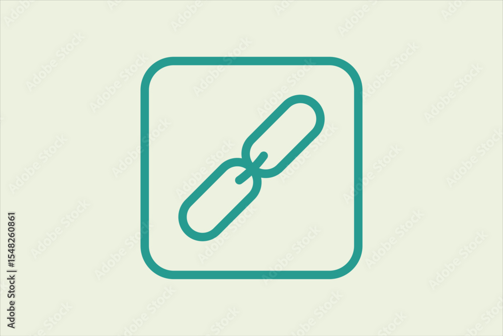 Poster link icon. icon related to ui elements. suitable for web site, app, user interfaces,element, printab