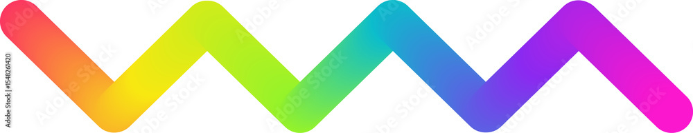 Poster color gradient line. abstract wavy spiral shape. rainbow ribbon design. organic curved element. flui
