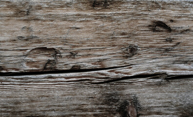 Weathered wooden surface with intricate grain patterns, showcasing natural textures and rustic...
