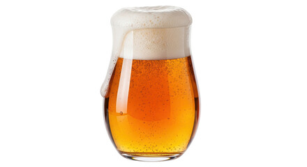 Isolated Beer Glass