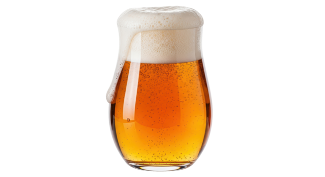 Isolated Beer Glass