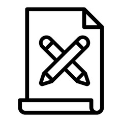 Notebook icon vector. Note illustration sign. Diary symbol. Copywriting web icon.