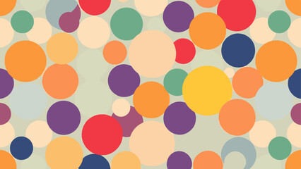 seamless pattern with circles