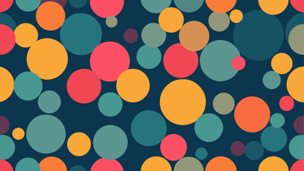 seamless polka dots pattern