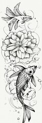 Fototapeta premium vector line art illustration graphic design