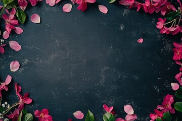 Flowers creative composition.