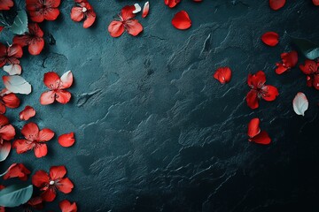 Flowers creative composition.