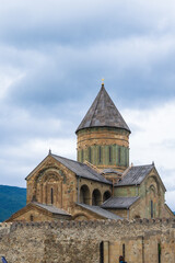 Obraz premium Ancient Svetitskhoveli Orthodox Cathedral, Mtskheta, Georgia