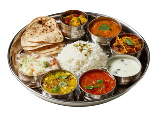 Delicious Indian Thali A Culinary Journey Through Spices and Flavors