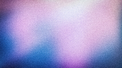 Dreamy 4K abstract background featuring a soft purple, blue, and pink gradient with a delicate grainy texture for serene visuals