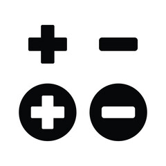 Plus and minus icon