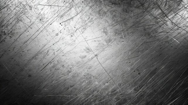 Weathered gray metal texture  a distressed abstract background with scratches and tattered details