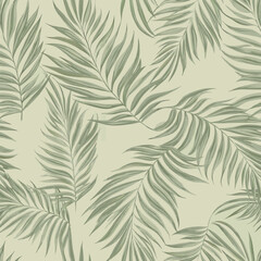 seamless pattern with leaves