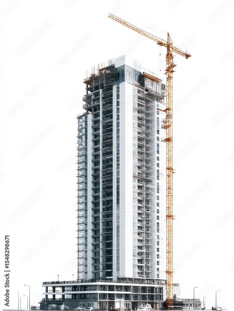 Poster png construction architecture building development. ai generated image by rawpixel.