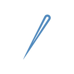 Needle icon vector on White Background ,Vector Art Illustration on white background.