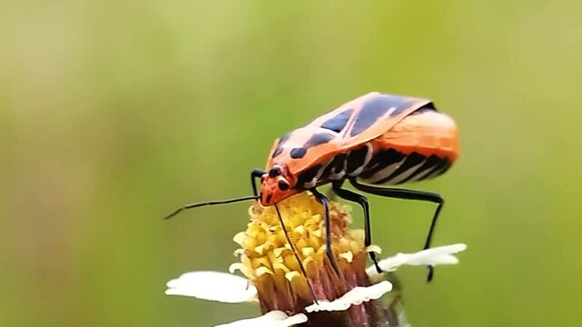 bug on a flower
