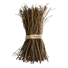 Bundle of twigs, tied with twine