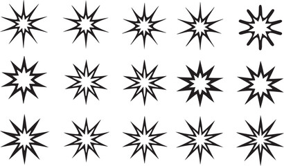 A seamless vector pattern of black and white snowflakes, perfect for Christmas or winter holiday decoration
