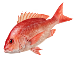 Red snapper png fish png fresh fish png seafood png marine fish png edible fish png transparent background image