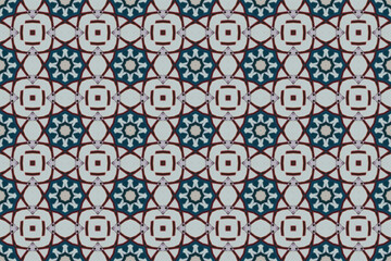 Seamless Design Luxury Tile Wallpaper Graphic Fabric Endless Interior Visual Symmetric Art Perspective Textile Shape Geometric Fashion Template Texture Background Digital Cloth Decoration Pattern.