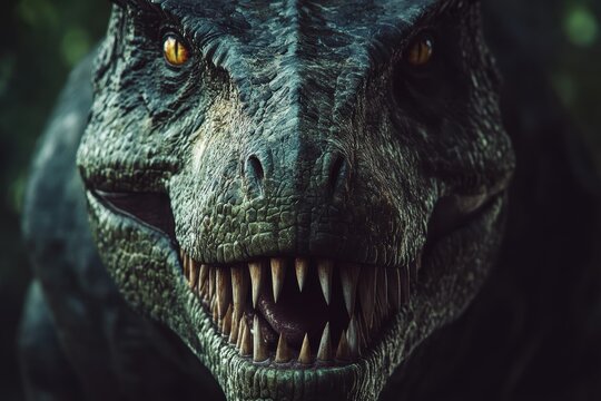 Dinosaur updates in graphic layouts for advertising detailed with vibrant colors and textures