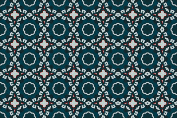 Seamless Fabric Cloth Perspective Template Luxury Tile Digital Decoration Visual Symmetric Texture Art Interior Graphic Textile Endless Background Wallpaper Fashion Shape Design Geometric Pattern.