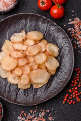 Food, dried squid in shavings or chopped as snacks or jerky. Snack dried squid for beer
