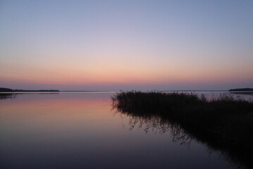 Oulujärvi, Oulu-See bei Sonnenaufgang