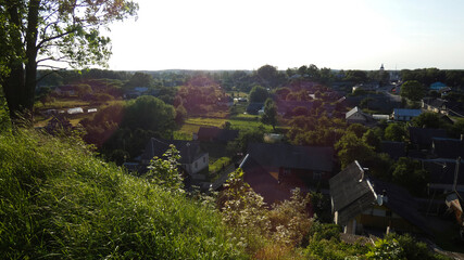 A large village in the village of Svir