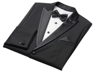 Tuxedo isolated PNG formal suit PNG men�s evening wear PNG black suit PNG dress clothes PNG wedding attire PNG transparent background image