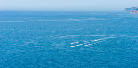Obraz premium VIEW FROM THE CABO LA NAO LIGHTHOUSE, JAVEA, ALICANTE, SPAIN