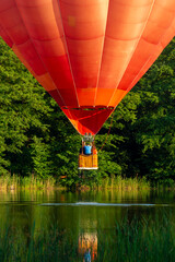 Balon nad wodą © Grzegorz Polak