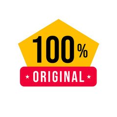 100% original label png, certified badge icon png, stylish product tag png