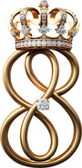 corona, numero 8, quinceañera, brillo, dorado, marco, dorada, antigüedad, viejo, foto, antique, imagen, arte, madera, decoraciones, arcen